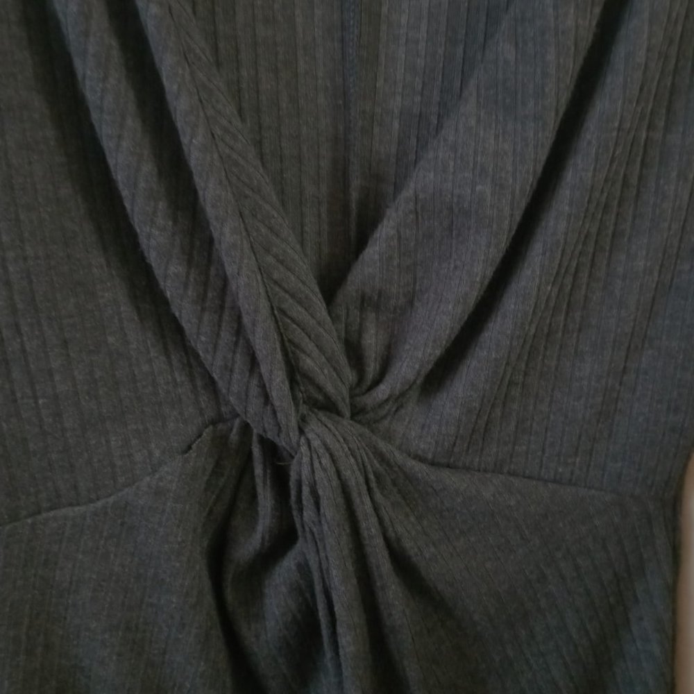 Charlotte Russe Dark Gray Bodycon Dress - Picture 3 of 3